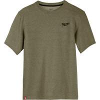 T-shirt de travail hybride, Hommes, Petit, Vert NRZ Safety Inc.