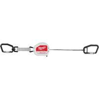 Quick-Connect Tool Lanyard, Retractable, Dual Carabiner NRZ Safety Inc.