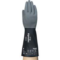 AlphaTec&reg; Chemical-Resistant Gloves, Size 7, 13" L, Neoprene/Nitrile, Nylon Inner Lining, 17-mil NRZ Safety Inc.