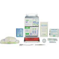 Trousse de premiers soins de base 16 unit&eacute;s, R&eacute;pond &agrave; la norme CSA Z1220-17 type 2 environnements &agrave; faible risque, Petit (2-25 travailleurs) NRZ Safety Inc.