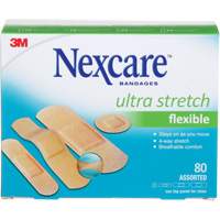 Pansements ultra-extensibles Nexcare, Assorti, Plastique, Non st&eacute;rile NRZ Safety Inc.