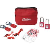 Basic Lockout Kit with Zenex Thermoplastic Locks, Electrical Kit, 11 Components NRZ Safety Inc.