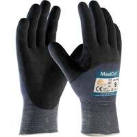 ATG MaxiCut&reg; Ultra Seamless Knit Cut Resistant Gloves, Size Large, 15 Gauge, Nitrile Coated, Engineered Yarn Shell, ASTM ANSI Level A3/EN 388 Level 5/EN 388 Level C NRZ Safety Inc.