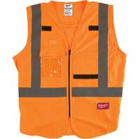 Veste de s&eacute;curit&eacute;, Orange haute visibilit&eacute;, 4T-Grand/5T-Grand NRZ Safety Inc.