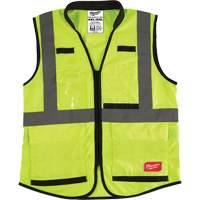 Veste de s&eacute;curit&eacute; haute performance, Jaune lime haute visibilit&eacute;, 4T-Grand/5T-Grand NRZ Safety Inc.
