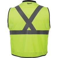 Veste de s&eacute;curit&eacute; haute performance, Jaune lime haute visibilit&eacute;, 4T-Grand/5T-Grand NRZ Safety Inc.