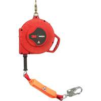 Rebel Self Retracting Lifeline, 50', Galvanized Steel, Swivel NRZ Safety Inc.