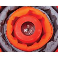 Collapsible Traffic Cone, 18" H, Orange NRZ Safety Inc.