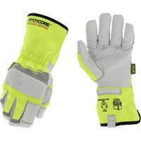 Hi-Viz Needlestick Protection Gloves, Size Small, Polyurethane Coated, DuraHide Shell, ASTM ANSI Level A5 NRZ Safety Inc.
