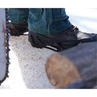 Brass Stride&reg; Non-Sparking Ice Cleats, Brass, Stud Traction, Small NRZ Safety Inc.