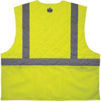 Chill-Its 6668 Safety Cooling Vest, Small, High Visibility Lime-Yellow NRZ Safety Inc.