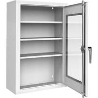 Lockable Medicine Cabinet with Plexiglas Door NRZ Safety Inc.