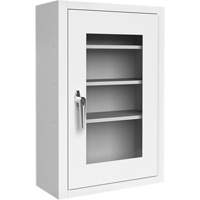 Lockable Medicine Cabinet with Plexiglas Door NRZ Safety Inc.