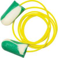 Bouchons d'oreilles biosourc&eacute;s Mega Bullet BioSoft, Vrac - Boîte, Avec cordon NRZ Safety Inc.