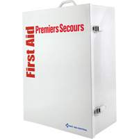 Armoire pour premiers soins SmartCompliance, R&eacute;pond &agrave; la norme CSA Z1220-17 type 3 environnements &agrave; haut risque, Moyen (26-50 travailleurs) NRZ Safety Inc.