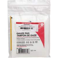 SmartCompliance&reg; Refill Gauze, Pad, 4" L x 4" W, Sterile, Medical Device Class 1 NRZ Safety Inc.