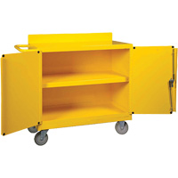 Spill Control Center Cart, 18" L x 38.375" W x 36" H NRZ Safety Inc.