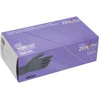 Medical Grade Disposable Gloves, Large, Nitrile, 6-mil, Powder-Free, Black, Class 2 NRZ Safety Inc.