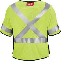 Gilet de s&eacute;curit&eacute; &agrave; maille d&eacute;tachable, Noir/Jaune lime haute visibilit&eacute;, Moyen/Petit NRZ Safety Inc.