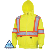 6925 Chandail &agrave; capuche, T-petit, Jaune haute visibilit&eacute; NRZ Safety Inc.