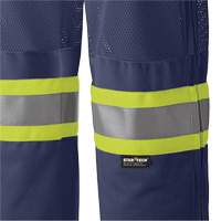 6003P Pantalon de s&eacute;curit&eacute; routi&egrave;re, Polyester, T-petit, Bleu marin NRZ Safety Inc.