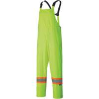 5599 Combinaison de pluie imperm&eacute;able et l&eacute;g&egrave;re, Polyester/PVC, T-petit, Jaune lime haute visibilit&eacute; NRZ Safety Inc.
