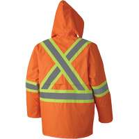 5608 Combinaison de pluie imperm&eacute;able 210D, Polyester/PVC, Petit, Orange haute visibilit&eacute; NRZ Safety Inc.