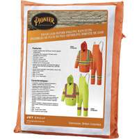 5608 Combinaison de pluie imperm&eacute;able 210D, Polyester/PVC, Petit, Orange haute visibilit&eacute; NRZ Safety Inc.