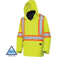 5633 Manteau 3 en 1 The Rock, Jaune lime haute visibilit&eacute;, T-petit NRZ Safety Inc.