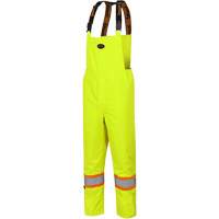 5054 Salopettes isol&eacute;es The Rock 300D, Polyester, Petit, Jaune lime haute visibilit&eacute; NRZ Safety Inc.