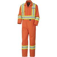 5513T Combinaison pour lavage industriel, 40 (grand taille), Orange haute visibilit&eacute; NRZ Safety Inc.