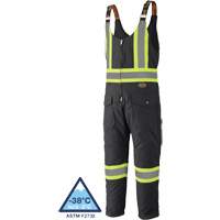 5536BK Combinaison en toile de coton matelass&eacute;e, Coton, T-petit, Noir NRZ Safety Inc.