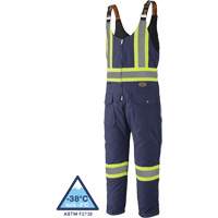 5536 Combinaison en toile de coton matelass&eacute;e, Coton, Petit, Bleu marin NRZ Safety Inc.