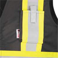 7729 Veste r&eacute;sistante aux arcs &eacute;lectriques FR-Tech, Petit, Noir, 10 cal/cm² NRZ Safety Inc.