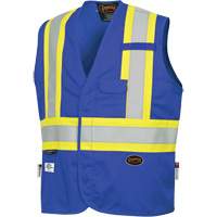 7730 Veste r&eacute;sistante aux arcs &eacute;lectriques FR-Tech, Petit, Bleu royal, 10 cal/cm² NRZ Safety Inc.