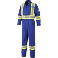 7704 FR-Tech&reg; High-Visibility Coveralls, Size 42, Royal Blue, 10 cal/cm²/9.7 cal/cm² NRZ Safety Inc.