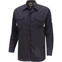 7742 Chemise de s&eacute;curit&eacute; ignifug&eacute;e FR-Tech, Petit, Bleu marin NRZ Safety Inc.