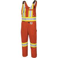 7712 FR-Tech&reg; Flame-Resistant Overalls, Small, High Visibility Orange NRZ Safety Inc.