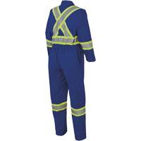 7706 Combinaison ignifuge FR-Tech avec fermetures &agrave; glissi&egrave;re aux jambes, Taille 36, Bleu royal, 9,7 cal/cm² NRZ Safety Inc.