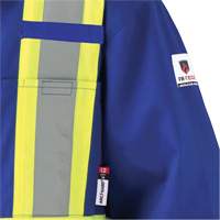 7706 Combinaison ignifuge FR-Tech avec fermetures &agrave; glissi&egrave;re aux jambes, Taille 36, Bleu royal, 9,7 cal/cm² NRZ Safety Inc.