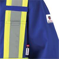 7706T Combinaison ignifuge FR-Tech avec fermetures &agrave; glissi&egrave;re aux jambes, Taille 40 (grand taille), Bleu royal, 9,7 cal/cm² NRZ Safety Inc.