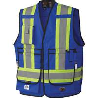7733 Veste d'arpenteur ignifuge et r&eacute;sistant aux arcs &eacute;lectriques FR-Tech, Petit, Bleu royal, 9,7 cal/cm² NRZ Safety Inc.