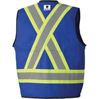 7733 Veste d'arpenteur ignifuge et r&eacute;sistant aux arcs &eacute;lectriques FR-Tech, Petit, Bleu royal, 9,7 cal/cm² NRZ Safety Inc.