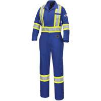 7704W Combinaison FR-Tech ignifuge/contre les arcs pour femme, Taille T-petit, Bleu royal, 10 cal/cm² NRZ Safety Inc.