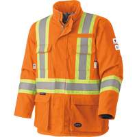 5533 Manteau de s&eacute;curit&eacute; ignifuge, Petit, Orange haute visibilit&eacute;, 58 cal/cm² NRZ Safety Inc.