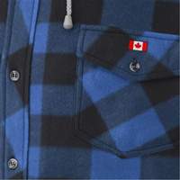 415SS Quilted Hooded Shirt, Men's, Small, Multi-Colour NRZ Safety Inc.