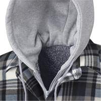 415BG Quilted Hooded Shirt, Men's, X-Small, Multi-Colour NRZ Safety Inc.