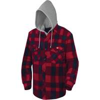 415RB Quilted Hooded Shirt, Men's, Small, Multi-Colour NRZ Safety Inc.