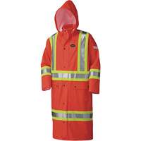 5896 Manteau long imperm&eacute;able et ignifuge, Petit, Orange haute visibilit&eacute; NRZ Safety Inc.