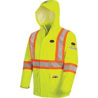 5881 FR/Arc-Rated Waterproof Rain Jacket, X-Small, High Visibility Yellow, 10 cal/cm² NRZ Safety Inc.